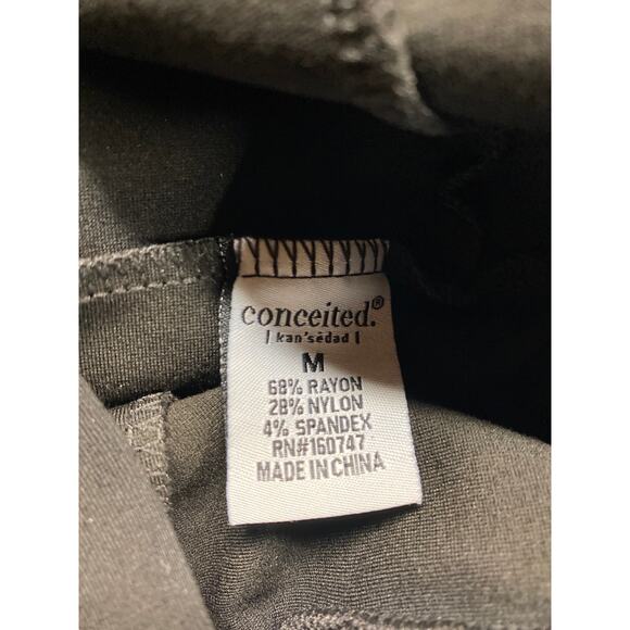 Brand New Conceited Women's Size Medium Black Dress Pants Slacks Trousers - Picture 5 of 6